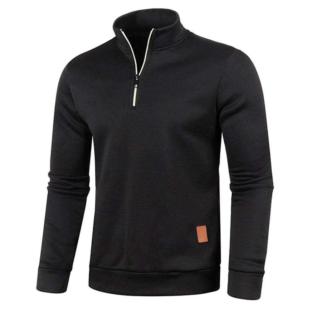 Men's Oversized Cotton Fleece Sweatshirt Casual Autumn/Winter Streetwear