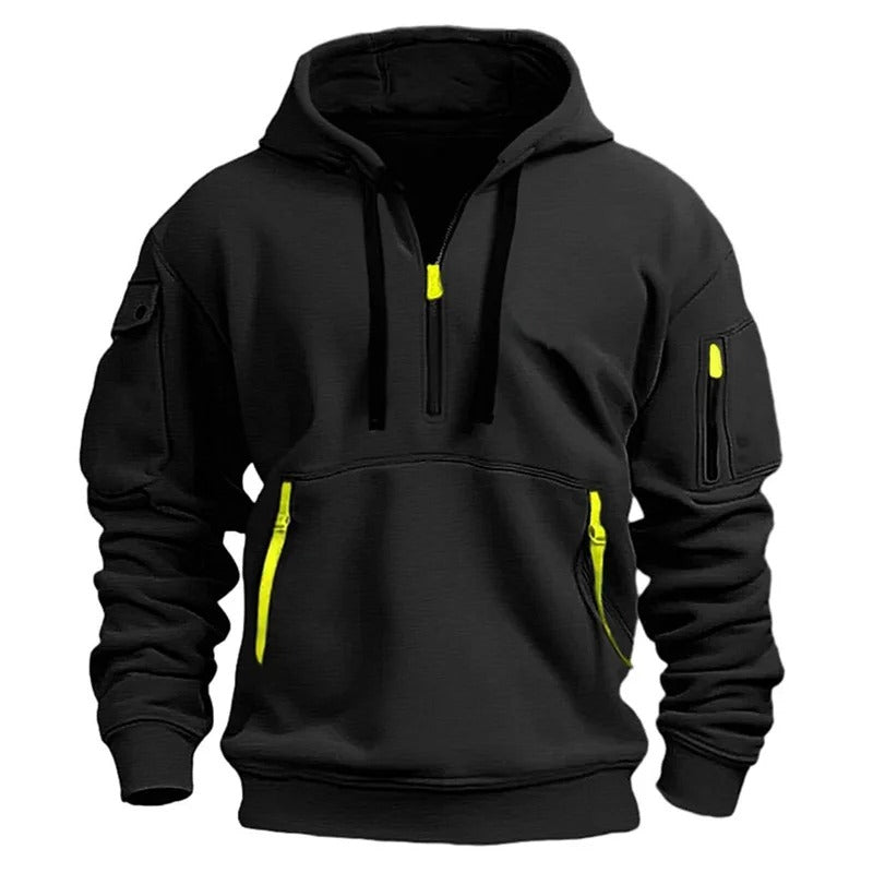 Men’s Oversized Casual Hoodie – Autumn/Winter Streetwear
