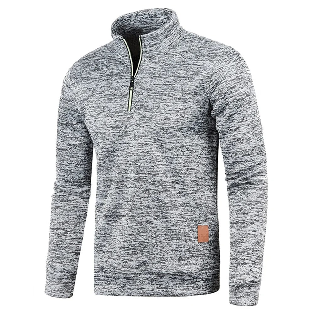 Men's Oversized Cotton Fleece Sweatshirt Casual Autumn/Winter Streetwear