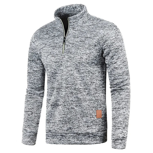 Men's Oversized Cotton Fleece Sweatshirt Casual Autumn/Winter Streetwear
